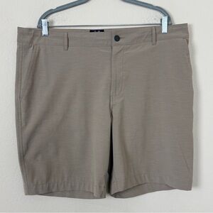 Faherty Mens All Day Shorts 8” inseam | 38| khaki